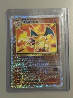 Pokemon TCG Charizard Legendary Collection 3/110 Reverse Holo Rare - Image 1
