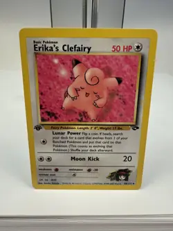 Erika's Clefairy [1st Edition] #40 - Pokemon Gym Challenge - Image 1