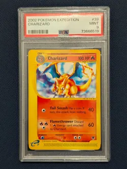 Charizard 39/165 - 2002 Pokemon Expedition - PSA 9 - Image 1