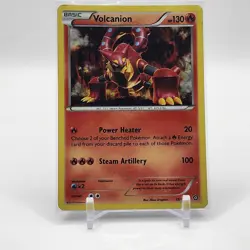 Pokemon Volcanion 25/114 Steam Siege Cracked Ice Holo MP - Image 1