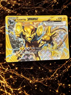 Luxray Break 47/122 Holo Rare Pokemon TCG XY Breakpoint NM Condition - Image 1