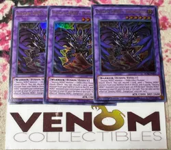 3x (M/NM) Destiny HERO - Dangerous BLHR-EN063 Ultra Rare 1st Edition YuGiOh - Image 1
