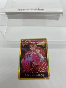 DON!! Nami GOLD EB03 Japanese ONE PIECE Card Heroines Edition -NM - Image 3