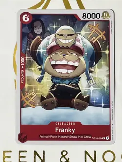 One Piece Franky (014) (OP10-014/162) OP10 Royal Blood NM - Image 1