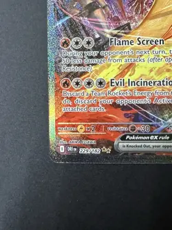 Team Rocket's Moltres ex - (Destined Rivals Stamp) 229/182 Miscellaneous Cards & - Image 4