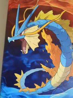 NEW POKEMON CARD BINDER 60 SHEETS 9 SLOTS 13"X10.5"X 2" Gyarados /Gengar Cover - Image 2