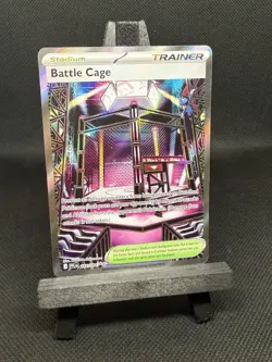 Battle Cage 116/094 Ultra Rare NM/M Phantasmal Flames Pokemon Card 2025 - Image 1