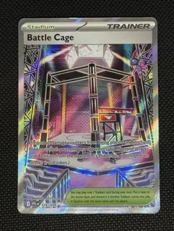 Battle Cage 116/094 Ultra Rare NM/M Phantasmal Flames Pokemon Card 2025 - Image 5