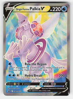 Origin Forme Palkia V SWSH253 SWSH: Sword & Shield Promo Cards Holo NM - Image 1