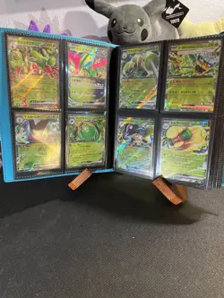 160 Mixed Japanese EX & Holo Pokemon Cards in Binder - No Duplicates! - Image 2