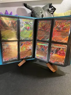 160 Mixed Japanese EX & Holo Pokemon Cards in Binder - No Duplicates! - Image 3