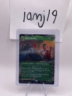 Miles Morales (0211) (Borderless) Marvel's Spider-Man Foil - Image 1