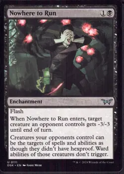 Nowhere to Run - Duskmourn DSK - Magic MTG NM - Image 1