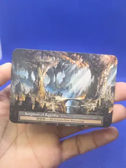 Sorcery Contested Realm Beta Kingdom of Agartha Regular Unique Site NM - Image 2