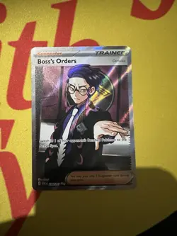 Boss’s Orders 256/217 Ultra Rare Full Art Pokemon TCG Ascended Heroes NM - Image 1