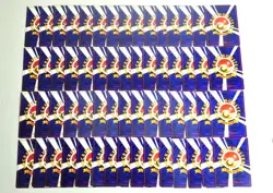 Pokemon card Base Set LOT 60 Old Back Non holo Jynx Squirtle Pikachu Abra etc... - Image 2