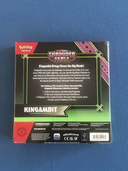 POKEMON TCG Scarlet & Violet shrouded Fable Kingambit Illustration Collection - Image 2