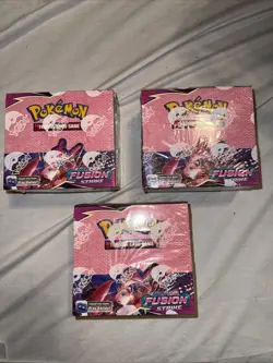 Pokemon TCG SWSH Fusion Strike Booster Box 36 Packs, New Sealed - Image 1