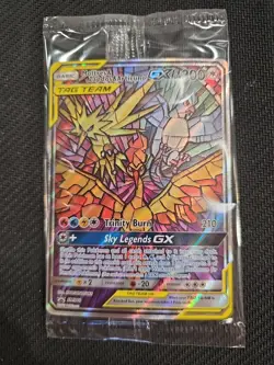 Moltres Zapdos Articuno GX SM210 Pokemon Sun Moon Black Star Promo English NM - Image 1