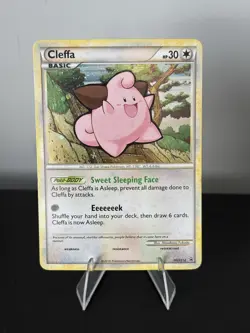 Cleffa - HGSS12 - Black Star Promo Holo Rare Pokemon TCG - MP - Image 1