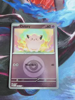 Pokemon TCG Ascended Heroes Clefairy 074/217 🔮 Psychic Energy Ball Reverse Holo - Image 1