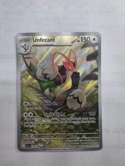 Unfezant 150/086 Illustration Rare Pokemon TCG New Mint Condition - Image 2