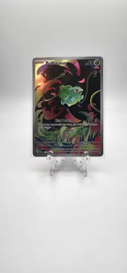 Bulbasaur 133/132 Illustration Rare - Pokemon TCG 2025 Mega Evolution - NM - Image 1