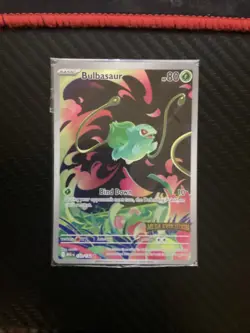Bulbasaur 133/132 PROMO Stamped Pokemon Mega Evolution Holo Sealed NM - Image 1