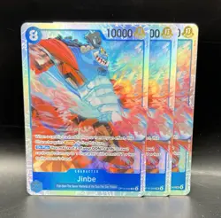 Jinbe OP14-049 SR One Piece The Azure Sea’s Seven Playset X3 - Image 1