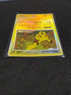 Pikachu 94/123 Diamond Pearl 2007 Mysterious Treasures Reverse Holo Pokemon Card - Image 3