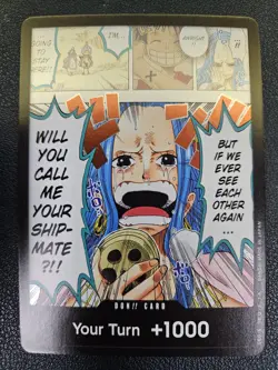 Don!! Card (Vivi) - OP04 - Alternate Art - One Piece Kingdoms of Intrigue - Image 1