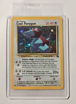 Pokemon Card - TCG Cool Porygon Promo Black Star #15 - Image 1