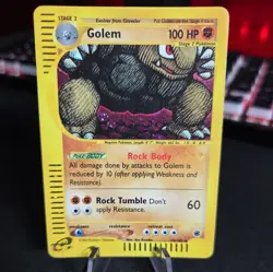 Golem Expedition 14/165 Holo Rare LP/MP Pokemon Card - Image 1