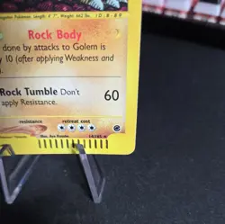 Golem Expedition 14/165 Holo Rare LP/MP Pokemon Card - Image 5