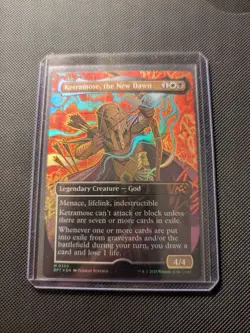 MTG Ketramose, the New Dawn NM Borderless Foil Artist Proof Only 50 Exist - Image 1