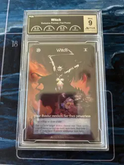 Sorcery Arthurian Legends Frazetta Witch Avatar Promo Alpha Investments PCG 9 - Image 1