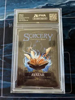Sorcery Arthurian Legends Frazetta Witch Avatar Promo Alpha Investments PCG 9 - Image 2
