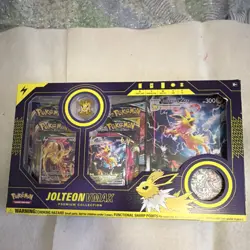 Pokemon Jolteon VMAX Premium Collection Kit, Promos, Boosters, Jolteon - Image 1