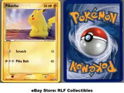 2004 Pokemon, EX Trainer Kit: Latias & Latios, #6/10 Pikachu, Common - Image 1