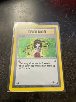 Pokemon TCG Erika Gym Heroes 16/132 Holo Unlimited Holo Rare - Image 2