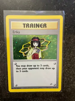 Pokemon TCG Erika Gym Heroes 16/132 Holo Unlimited Holo Rare - Image 3