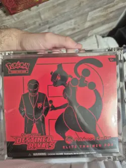 Destined Rivals Pokemon Center Elite Trainer Box (Exclusive) Unopened W Utra Pro - Image 1
