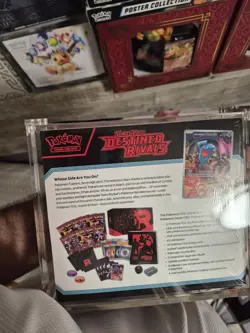 Destined Rivals Pokemon Center Elite Trainer Box (Exclusive) Unopened W Utra Pro - Image 2