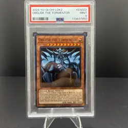 YUGIOH PSA 9 2024 Obelisk the Tormentor LDK2-EnS02 Ultra Rare - Image 1
