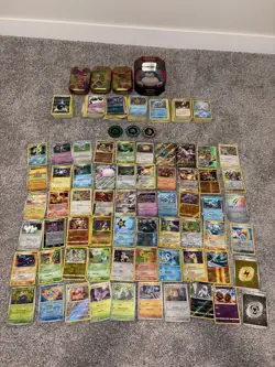 Huge Pokemon Card Lot New Old And Holo Cards See Description Over 530 Cards - Image 1