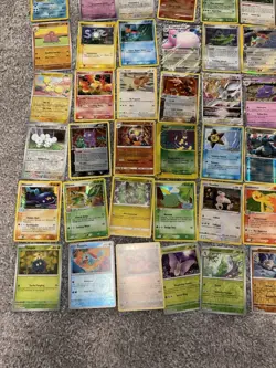 Huge Pokemon Card Lot New Old And Holo Cards See Description Over 530 Cards - Image 4