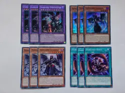 DARKLORD EVENINGSTAR 12 CARD DECK CORE BPRO 1st Ed YUGIOH *NEW & MINT* - Image 1