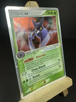 Pokemon TCG card Crobat EX Deoxys 96/107 Holo Rare Mod Play/LP - Image 3