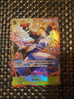 Sabo One Piece Best Selection Vol.3 Promo Card P-073. - Image 1