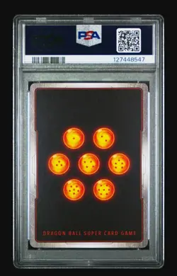 Gogeta Godspeed Demolisher CARD FEST STAMP Foil Dragon Ball Super Card | PSA 10 - Image 2